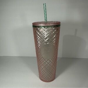 Starbucks Tumbler Peach Jeweled Venti 24oz Summer 2023